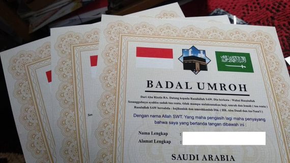 Apa Itu Sertifikat Badal Umroh? Contoh, Cara Mendapatkan, hingga Makna yang Perlu Dipahami